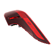 Passenger Side, Outer Tail Light, with Bulb, Halogen, Red Lens, 4 Cyl., 2.0L Engine, CAPA CERTIFIED