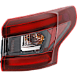 Passenger Side, Outer Tail Light, with Bulb, Halogen, 4 Cyl., 2.0L Engine, CAPA CERTIFIED