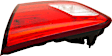 Passenger Side, Inner Tail Light, with Bulb, Halogen, Clear and Red Lens, 6 Cyl., 3.5L Engine, CAPA CERTIFIED
