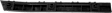 Rear, Passenger Side Bumper Bracket, Outer Bracket