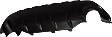 Rear, Lower Bumper Cover, Primed, CAPA CERTIFIED