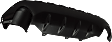 Rear, Lower Bumper Cover, Primed, CAPA CERTIFIED