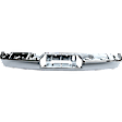 Step Bumper, Chrome Face Bar Only; With pad provision Without mounting bracket(s) CAPA Certified