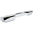 Step Bumper, Chrome Face Bar Only; With pad provision Without mounting bracket(s) CAPA Certified