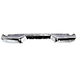 Step Bumper, Chrome Face Bar Only; With pad provision Without mounting bracket(s) CAPA Certified