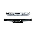Step Bumper, Chrome Face Bar and Pads Without mounting bracket(s) CAPA Certified