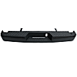 Step Bumper, Powdercoated Black Face Bar and Pads Without mounting bracket(s) CAPA Certified
