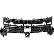 Grille Shell and Insert, Textured Black