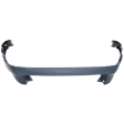Rear Primed Bumper Cover