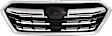Grille Assembly, Painted Black Shell and Insert, CAPA CERTIFIED
