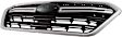 Grille Assembly, Painted Black Shell and Insert, CAPA CERTIFIED