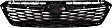 Grille, Textured Black, 4 Cyl., 2.0L Engine, CAPA CERTIFIED