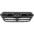 Grille Assembly, Textured Black, CAPA CERTIFIED