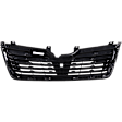 Grille Assembly, Painted Black Shell with Textured Black Insert, Sport Model, 4 Cyl., 2.5L Engine, CAPA CERTIFIED