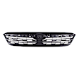 Grille Assembly, Textured Black Shell and Insert, CAPA CERTIFIED