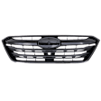 Grille Painted Black Shell and Insert CAPA Certified