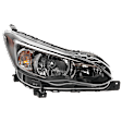 Passenger Side Halogen Headlight, With bulb(s), OE Replacement, CAPA Certified