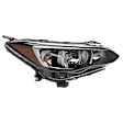 Passenger Side Halogen Headlight, With bulb(s), OE Replacement, CAPA Certified