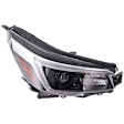 Passenger Side LED Headlight, With bulb(s), OE Comparable Finish