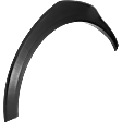 Front, Driver Side Fender Flares, Textured Black CAPA Certified
