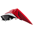 Passenger Side, Outer Tail Light, with Bulb, Halogen, Clear and Red Lens, 4 Cyl., 2.0L Engine, CAPA CERTIFIED