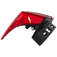 Passenger Side, Outer Tail Light, with Bulb, Halogen, Clear and Red Lens, 4 Cyl., 2.0L Engine, CAPA CERTIFIED