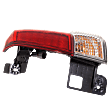 Passenger Side, Outer Tail Light, with Bulb, LED, Clear and Red Lens, 4 Cyl., 2.5L Engine, CAPA CERTIFIED