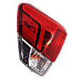 Driver Side, Outer Tail Light, with Bulb, LED, Clear and Red Lens, 4 Cyl., 2.5L Engine, CAPA CERTIFIED