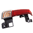 Driver Side, Outer Tail Light, with Bulb, LED, Clear and Red Lens, 4 Cyl., 2.5L Engine, CAPA CERTIFIED