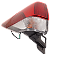 Driver Side, Outer Tail Light, with Bulb, LED, Clear and Red Lens, 4 Cyl., 2.5L Engine, CAPA CERTIFIED