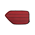 Rear, Passenger Side Bumper Reflector, CAPA Certified