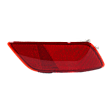 Rear, Passenger Side Bumper Reflector, CAPA Certified