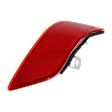 Rear, Passenger Side Bumper Reflector, CAPA Certified