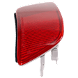 Rear, Passenger Side Bumper Reflector, CAPA Certified
