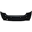 Rear Primed Bumper Cover, With Object Sensor, CAPA CERTIFIED