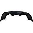 Rear Primed Bumper Cover, With Object Sensor, CAPA CERTIFIED