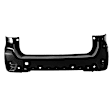 Rear Primed Bumper Cover, with Object Sensor Holes, CAPA CERTIFIED