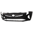 Front Primed Bumper Cover, Without Parking Aid Sensor Holes, CAPA Certified