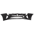 Front Primed Bumper Cover, Without Parking Aid Sensor Holes, CAPA Certified