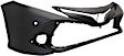 Front Primed Bumper Cover, with Parking Aid Sensor Holes