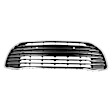 Front Bumper Grille, Gray
