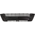 Front Bumper Grille, Black CAPA Certified