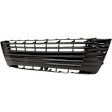 Front Bumper Grille, Black CAPA Certified