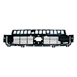 Front Bumper Grille, Matte Black
