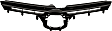 Grille, Painted Black, 4 Cyl., 1.8L Engine, CAPA CERTIFIED