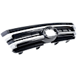 Grille Assembly, Black Shell and Insert, CAPA CERTIFIED