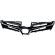 Grille Assembly, Textured Black Shell and Insert, LE Model, 6 Cyl., 3.5L Engine
