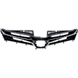 Grille Assembly, Textured Black Shell and Insert, LE Model, 6 Cyl., 3.5L Engine