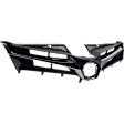Grille Assembly, Textured Black Shell and Insert, LE Model, 6 Cyl., 3.5L Engine