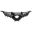 Grille Shell and Insert, Textured Black